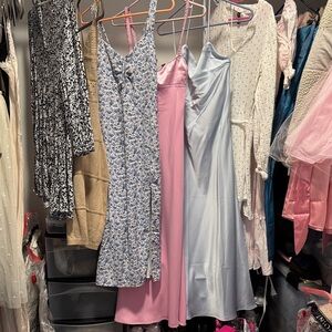 Floral and Satin Dresses Collection